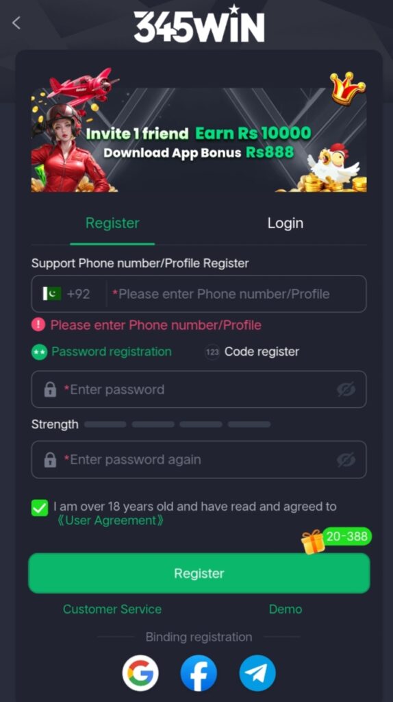 345WIN Game APK download for Android